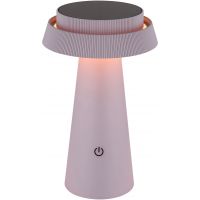 Globo Lighting Solar lampa stojąca 1x4 W czarny-różowy 36624P