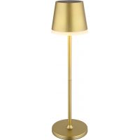 Globo Lighting Solar lampa solarna stołowa 1x0,06 W złoty 36637GM