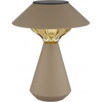 Globo Lighting Solar lampa solarna stołowa 1x0,06 W beżowa 36639S