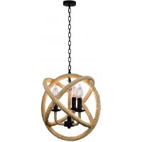 Goldlux Globo lampa wisząca 3x10 W beżowa 307903