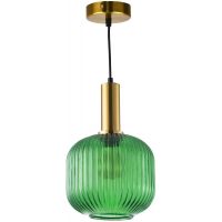 Goldlux Cumbria lampa wisząca 1x20 W zielona 317414