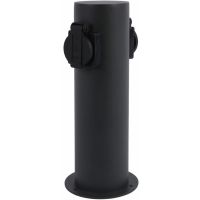 Goldlux Elektri słupek zasilający czarny 327956