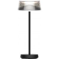 Goldlux Casablanca lampa stołowa 1x3,4 W czarna 329899
