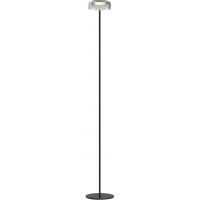 Goldlux Trypolis lampa stojąca 1x2 W czarna-przezroczysta 329929