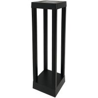 Goldlux Palermo lampa solarna stojąca czarny 330291
