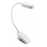 GTV Frogy lampa biurkowa 1x5 W biała LB-FRO5W-00-DEC