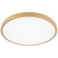 GTV Atol plafon 1x32 W biały-złoty LD-ATOL32W-NW-40
