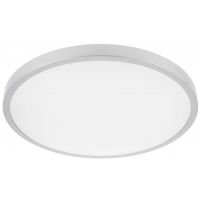 GTV Atol plafon 1x32 W biały-srebrny LD-ATOL32W-WW-02