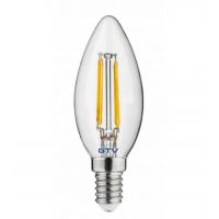 GTV żarówka 1x4 W 4000 K E14 LD-C35FL4-40