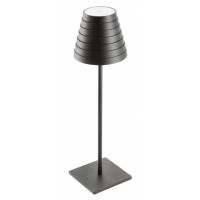 GTV Fizzi lampa stołowa 1x2,5 W czarna LD-FIZZI-10-DEC