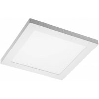 GTV Moza plafon 1x18 W biały LD-MZ18WKW-NB