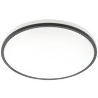 GTV Tula plafon 1x24 W biały-czarny LD-TUL24W-NW-00