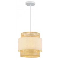 GTV Abra lampa wisząca 1x40 W kremowa OS-ABRA-05-DEC