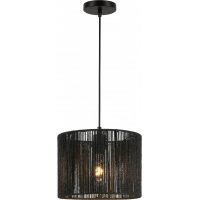 GTV Foresto lampa wisząca 1x40 W czarna OS-FORES-10-DEC