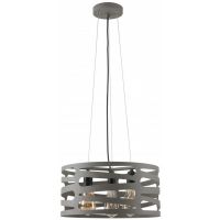 GTV Marisa lampa wisząca 3x40 W szary/popielaty OS-MAR-E27-15-DEC