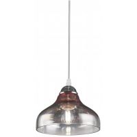 GTV Marite lampa wisząca 1x40 W czarna-przezroczysta OS-MARI-10-DEC