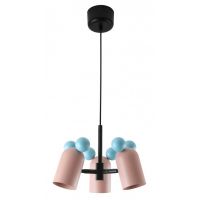 GTV Mouse lampa wisząca 3x25 W różowa OS-MOUS-20-DEC