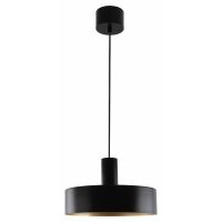 GTV Selvia II lampa wisząca 1x40 W czarna OS-SELVII-11-DEC