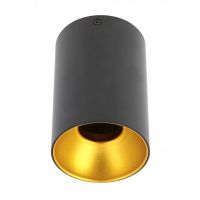 GTV Tensa lampa podsufitowa 1x20 W czarna OS-TENGU10-00
