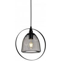 GTV Xalis lampa wisząca 1x40 W czarna OS-XAL2-10-DEC