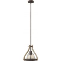 Elstead Lighting Middlefield lampa wisząca 1x60 W rdzawe żelazo HK-MIDDLEFIELDP1