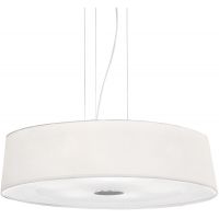 Ideal Lux Hilton lampa wisząca 6x60W biała 075518