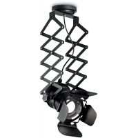 Ideal Lux Movie lampa wisząca 1x60W czarna 155500
