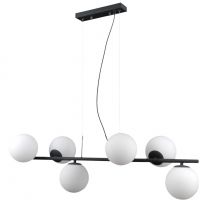 Italux Raddi lampa wisząca 6x5 W grafitowa PND-5510-6-BK