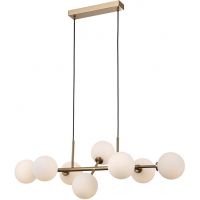 Italux Mirellio lampa wisząca 8x5 W mosiądz PND-66463-8-HB