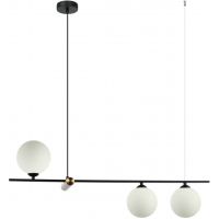 Italux Barletta lampa wisząca 3x25 W czarna PND-76540-3-BK