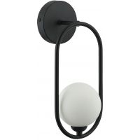 Italux Lupus kinkiet 1x40 W czarny WL-3965-1-BL