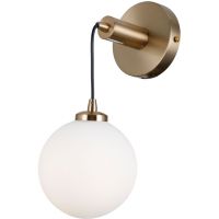 Italux Perlos kinkiet 1x5 W mosiądz WL-54456-1-HB