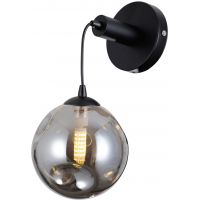 Italux Perlos kinkiet 1x5 W czarny WL-54456-1A-BK-SMG