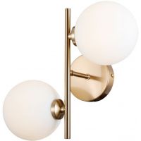 Italux Mirellio kinkiet 2x5 W mosiądz WL-66463-2-HB