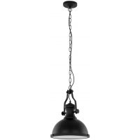 Italux Maeva lampa wisząca 1x60 W czarna MDM-2569/1
