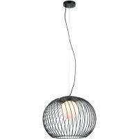 Italux Clarisa lampa wisząca 1x40 W czarna MDM-3842-1 BK