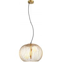 Italux Clarisa lampa wisząca 3x25 W złota MDM-3843-3 GD