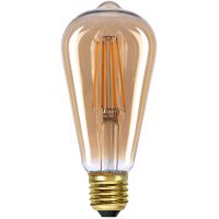 Italux Dimm Amber żarówka LED 1x6 W 2200 K E27 757-ST64-3DM-AMB