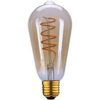 Italux Dimm Spiral Amber żarówka LED 1x6 W 2200 K E27 757-ST64-3DM-SR-AMB