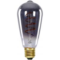 Italux Dimm Spiral Smoke żarówka LED 1x6 W 2200 K E27 757-ST64-3DM-SR-SM
