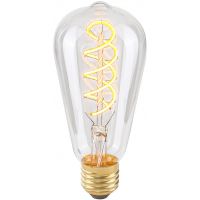 Italux Spiral Clear żarówka LED 1x4 W 2200 K E27 801501 ST64