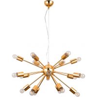 Italux Theo lampa wisząca 18x40 W złota AD20000-18