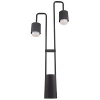 Italux Sorano lampa stojąca zewnętrzna 2x6 W czarna C49/80/BK-9