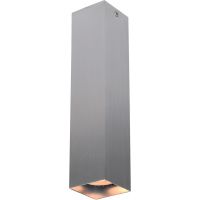 Italux Ander lampa podsufitowa 1x10 W aluminium CLN-28394-L-ALU