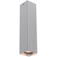 Italux Tecno lampa podsufitowa 1x10 W aluminium CLN-37492-L-ALU