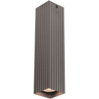 Italux Tecno lampa podsufitowa 1x10 W brązowa CLN-37492-L-BRO