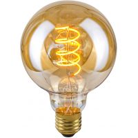 Italux Spiral Amber żarówka LED 1x4 W 2200 K E27 LDS-G95-SA G95
