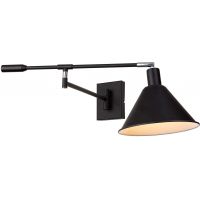 Italux Trinity kinkiet 1x60 W czarny-chrom MB-402721-IT BL