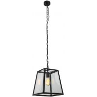 Italux Laverno lampa wisząca 1x60 W czarny mat MD-102821-1-B