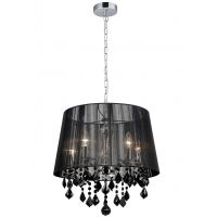 Italux Cornelia lampa wisząca 5x40 W czarna MDM-2572/5 BK